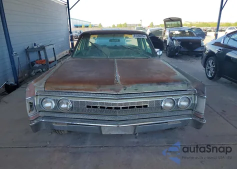 1967 Chrysler Imperial из США, поврежденный, VIN YM41K73100466